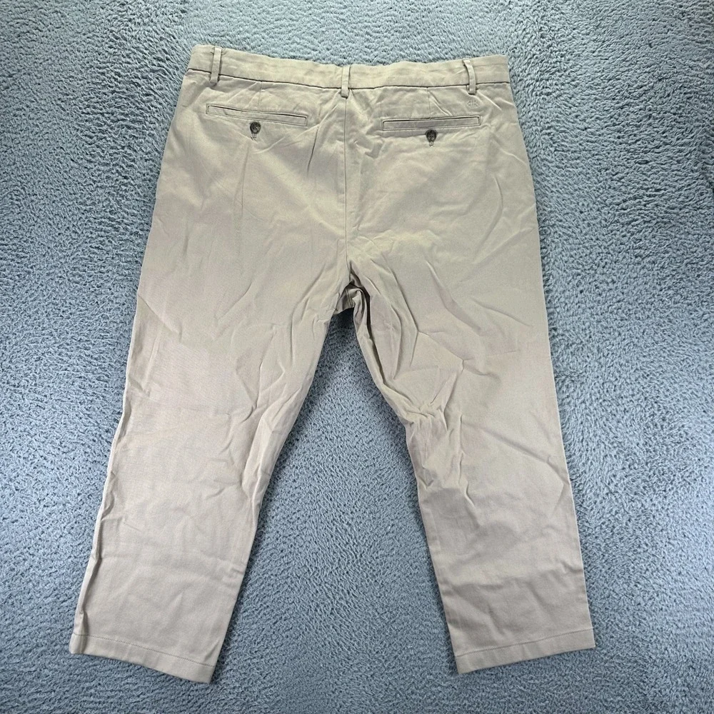 Banana Republic Pant Men's 40x26 Beige Cotton‎ Chino Straight Business Stretch